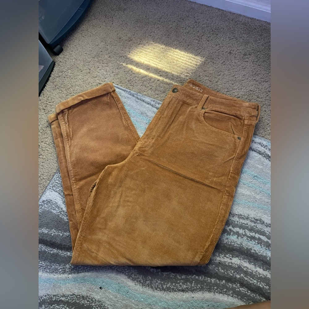 American Eagle corduroy mom jeans